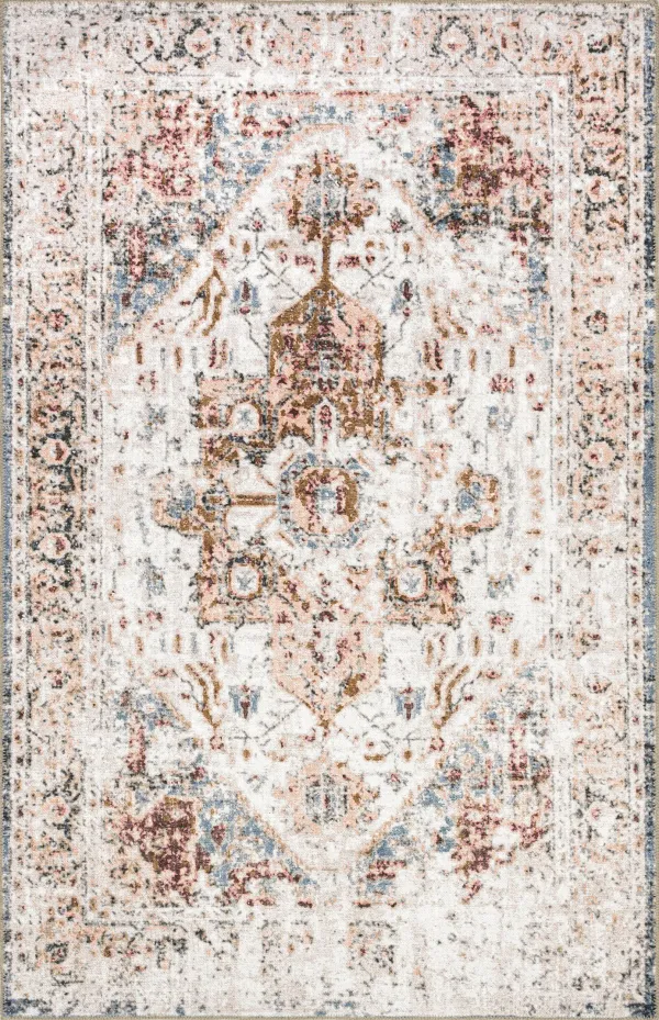 Almira Reversible Washable Hazy Rug