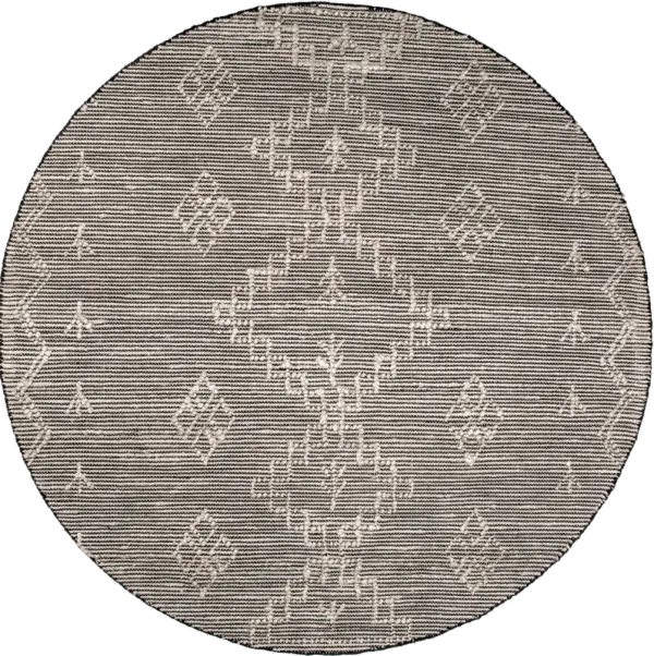 Textured Moroccan Jute Rug