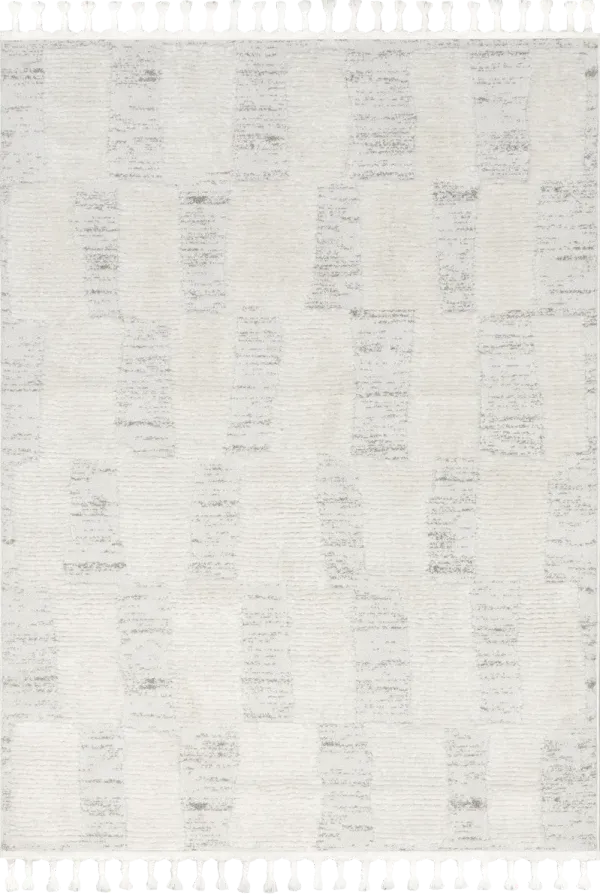 Irma Geometric Tasseled Rug