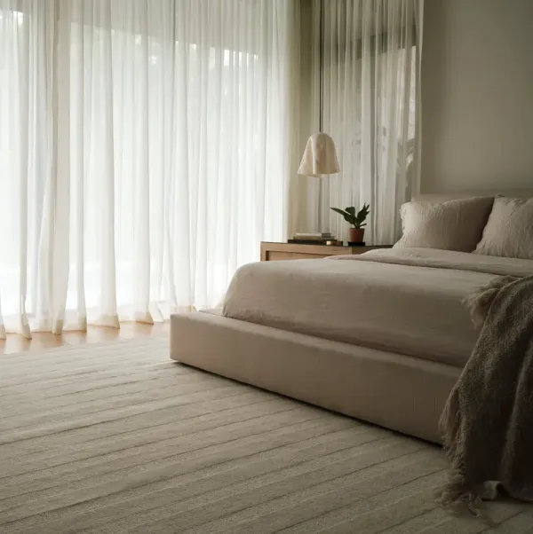 Vestry Striped Wool Rug