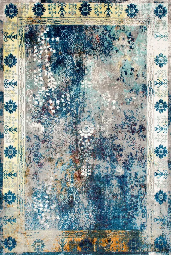 Bleached Frame Rug