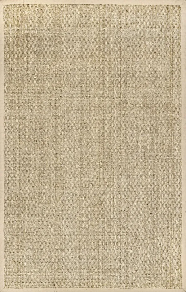 Checker Weave Seagrass Rug
