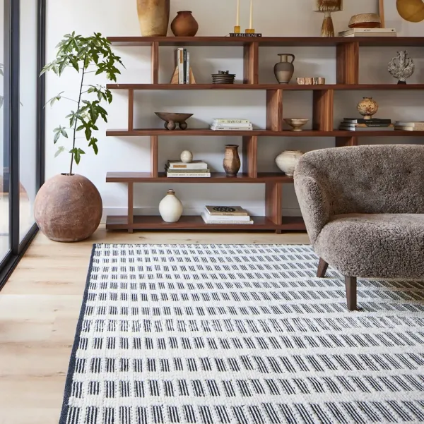 Parker Check Textured Rug