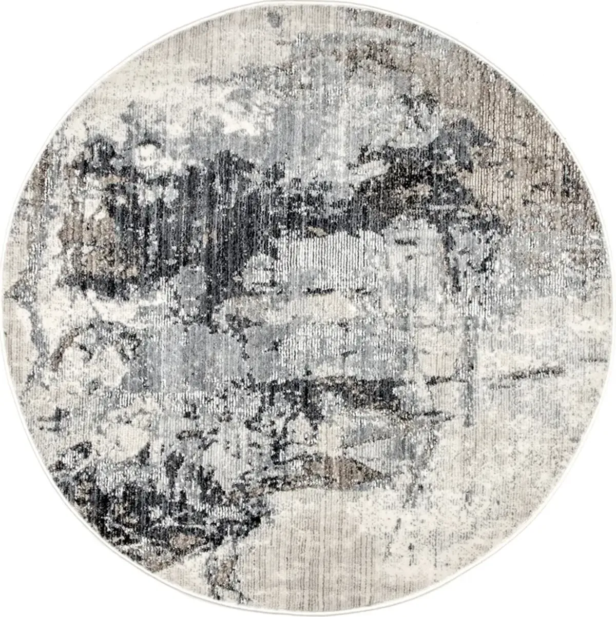 Splattered Abstract Rug