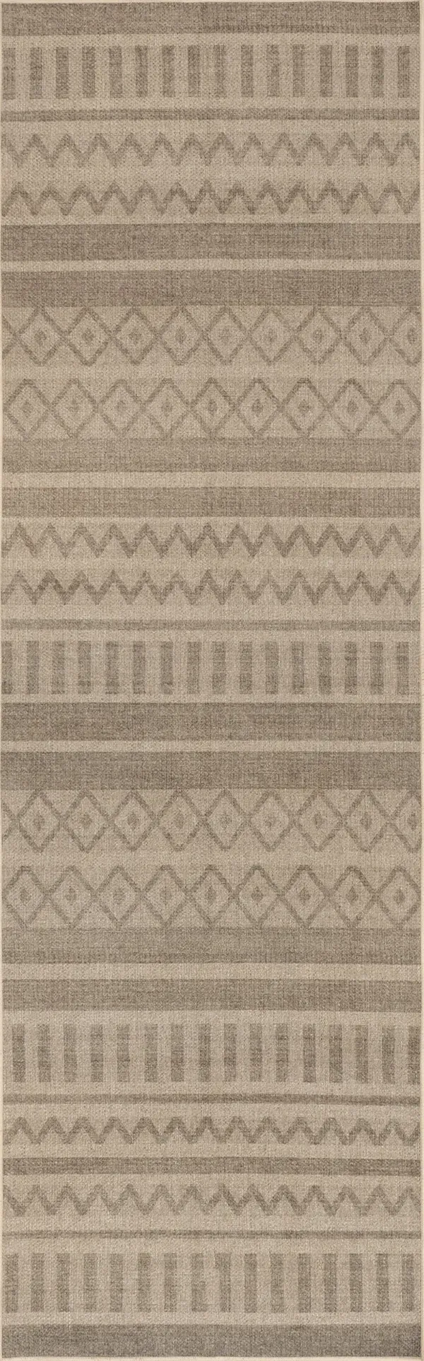 Marcie Easy-Jute Washable Banded Rug