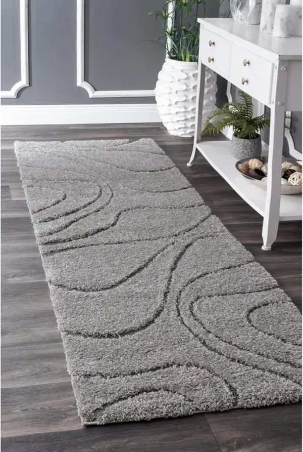 Shaggy Curves Rug