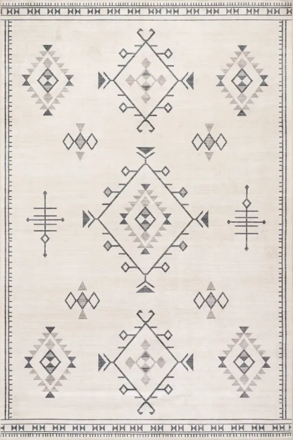 Poppy Persian Spill Proof Washable Rug