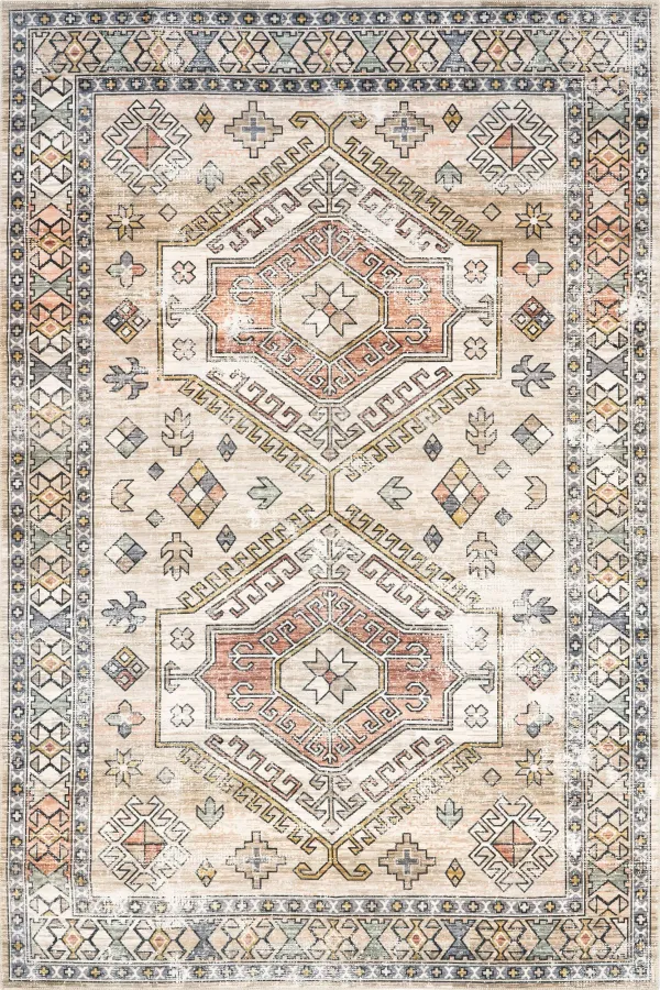Nordic Emblems Washable Rug