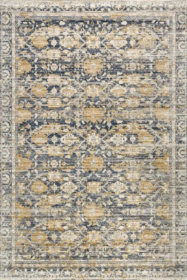 Ariella Garden Medallion Indoor/Outdoor Washable Rug