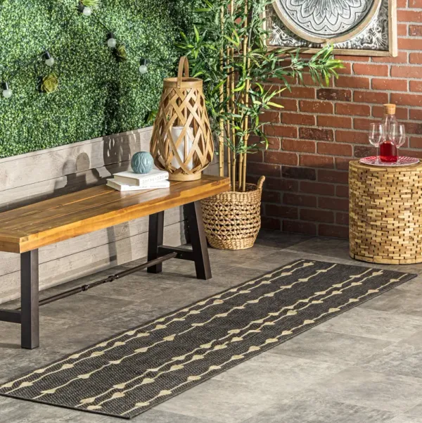 Raindrop Cascade Indoor/Outdoor Rug