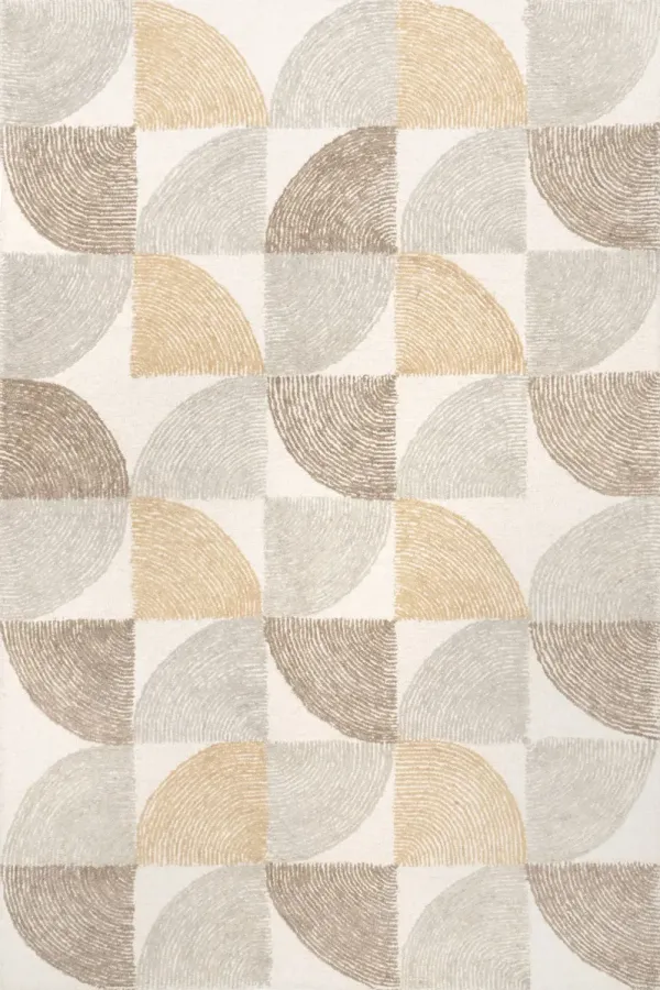 Savannah Wool Scalloped Rug