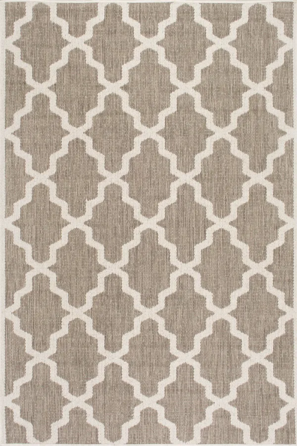 Indoor/Outdoor Moroccan Trellis Rug