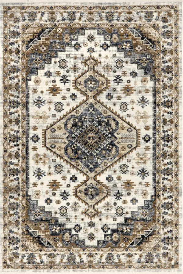 Baylee Geometric Medallion Rug