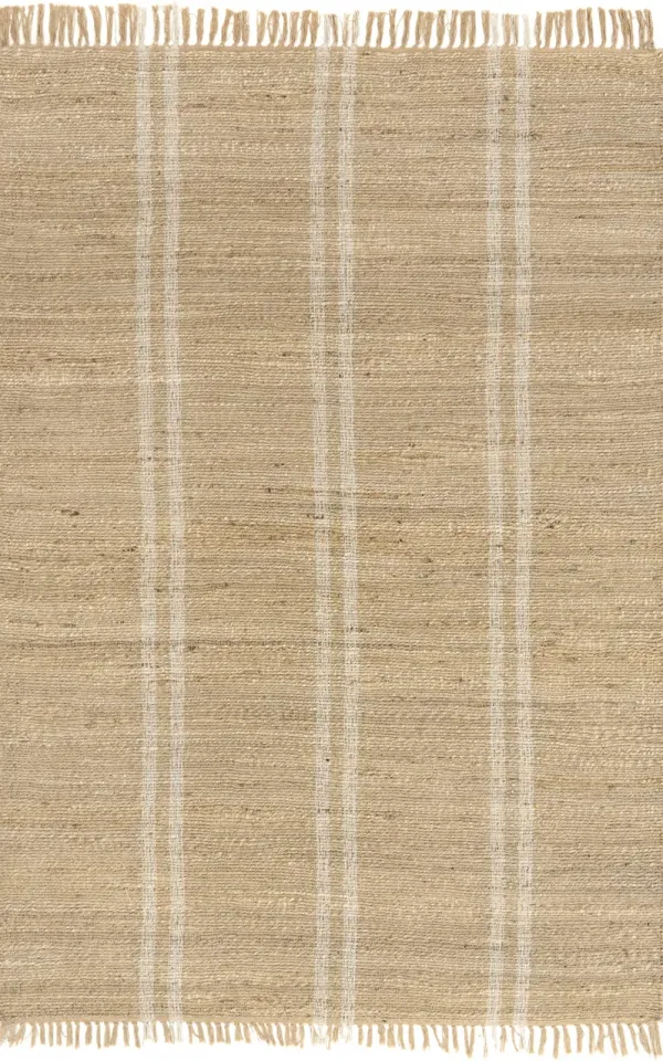 Avril Striped Jute Rug