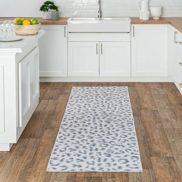 Tessa Leopard Washable Rug