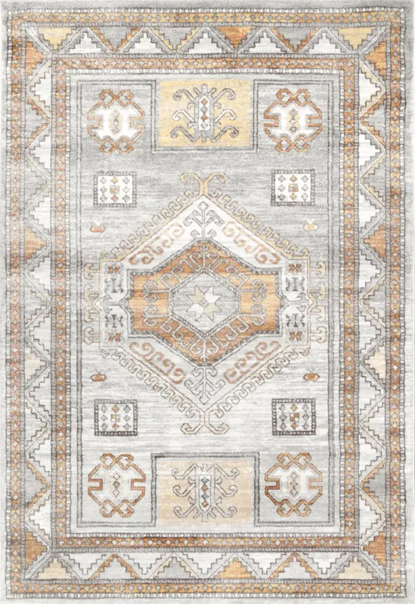 Faded Geometric Rug