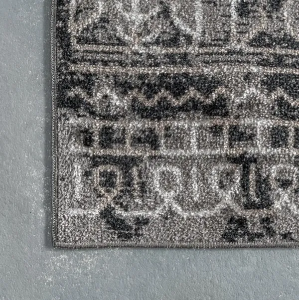 Aida Washable Stencil Rug