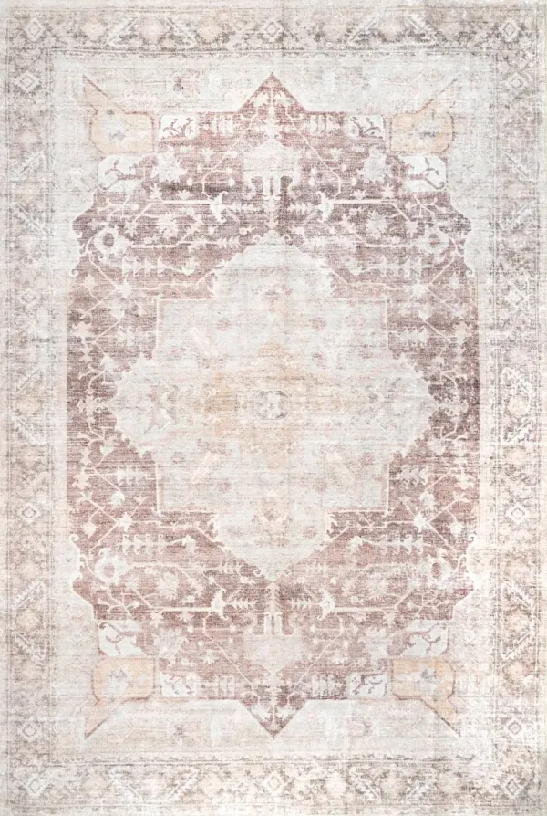 Ava Vintage Persian Washable Rug