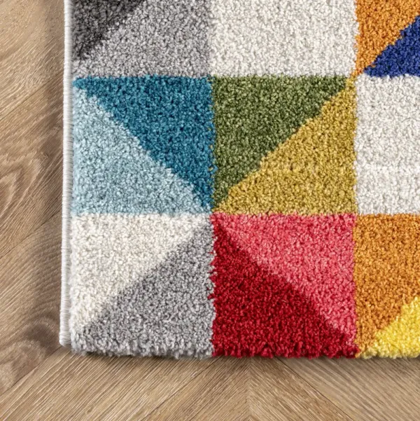 Triangle Mosaic Rug