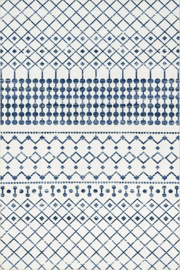 Moroccan Trellis Washable Rug