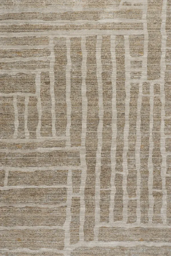 Caelae Modern Woven Abstract Indoor/Outdoor Washable Rug