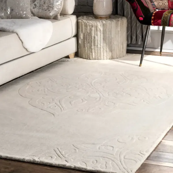 Wool Medallion Rug