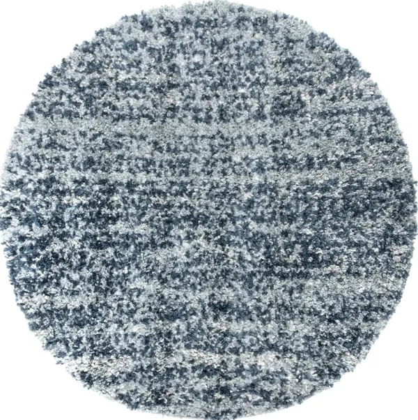 Shaded Shag With Tassels Rug