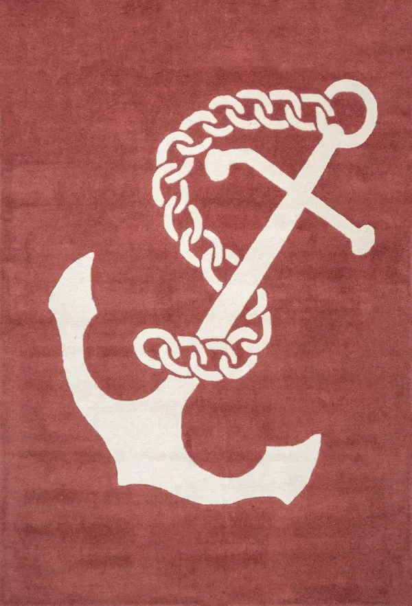 Nautical Anchor Rug