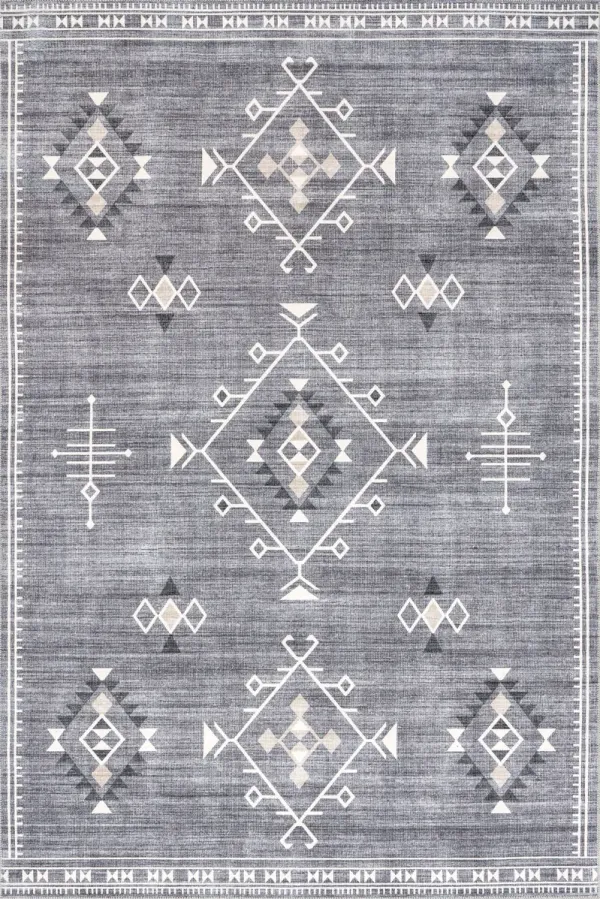 Poppy Persian Spill Proof Washable Rug