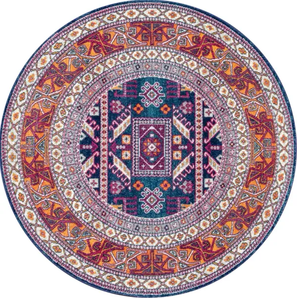 Paneled Geometric Rug