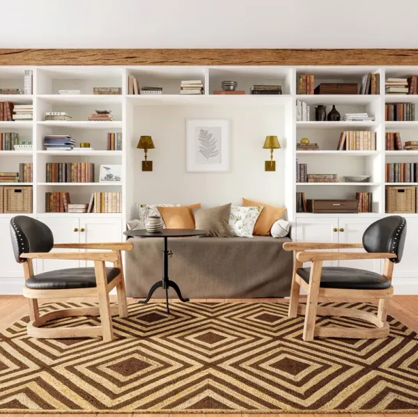 Dogwood Tiled Jute Rug