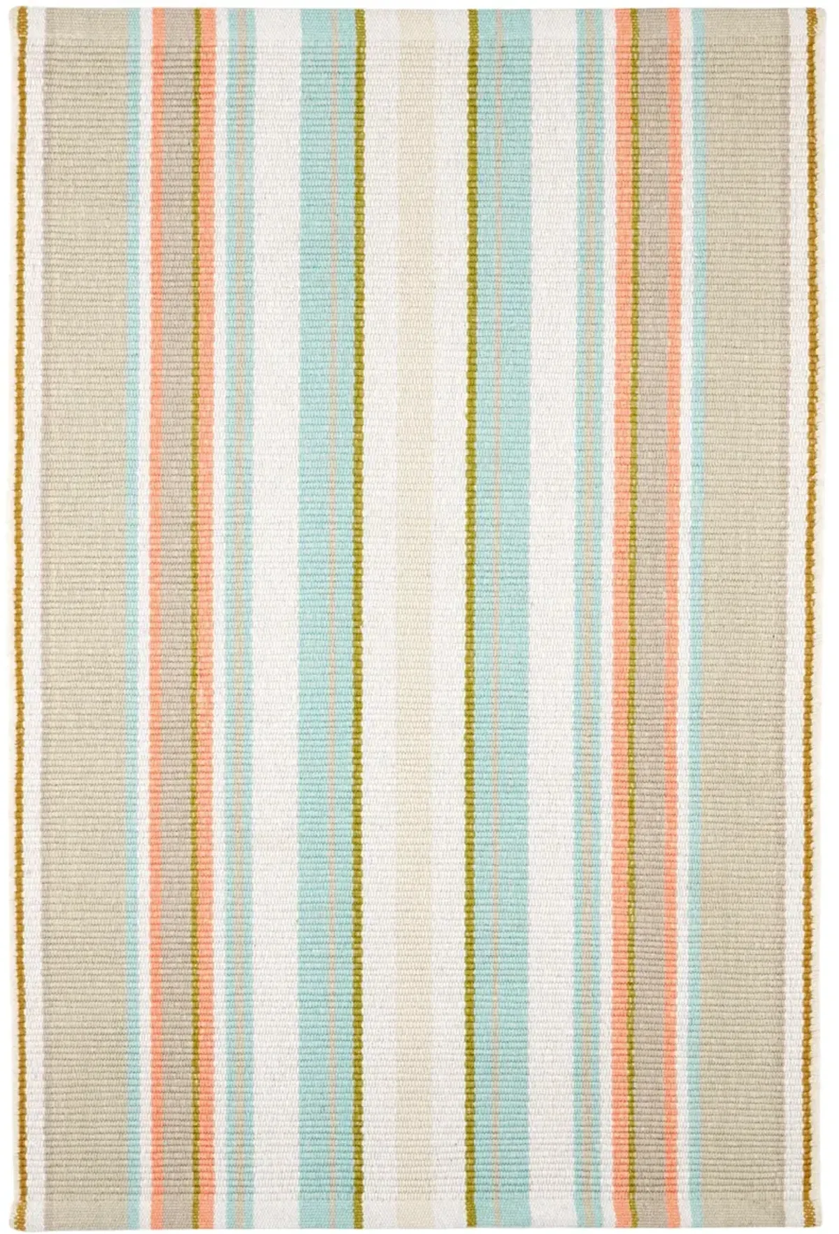 Daphne Stripe Handwoven Cotton Rug
