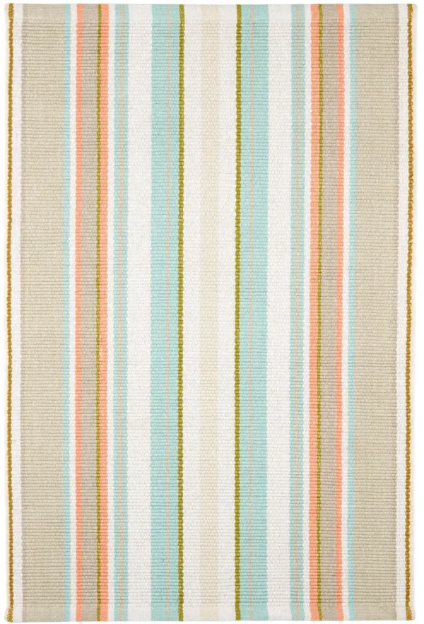 Daphne Stripe Handwoven Cotton Rug