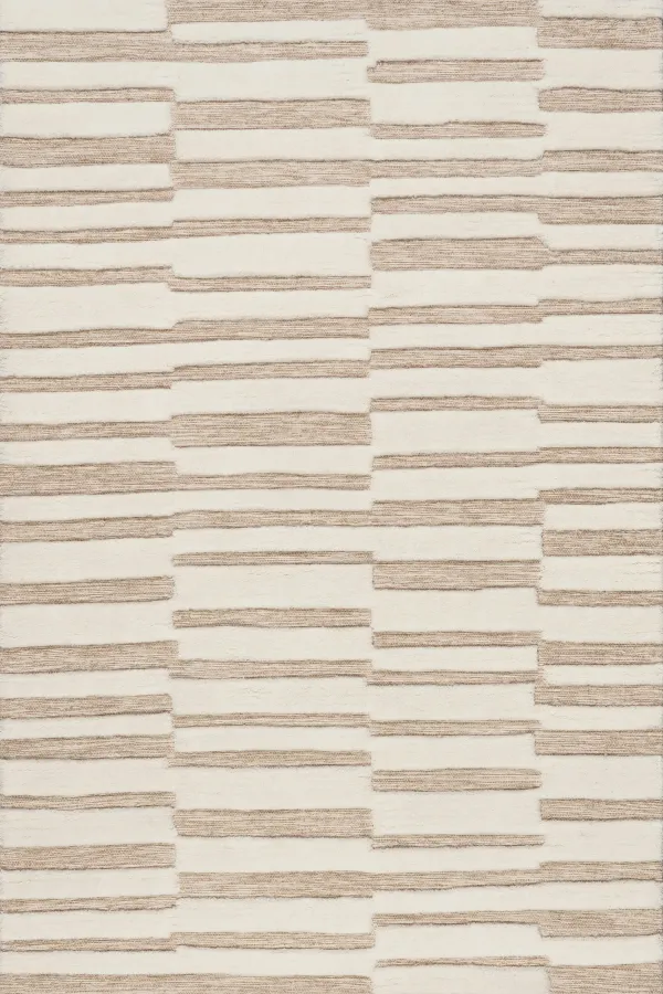 Maui Broken Stripe New Zealand Wool Rug