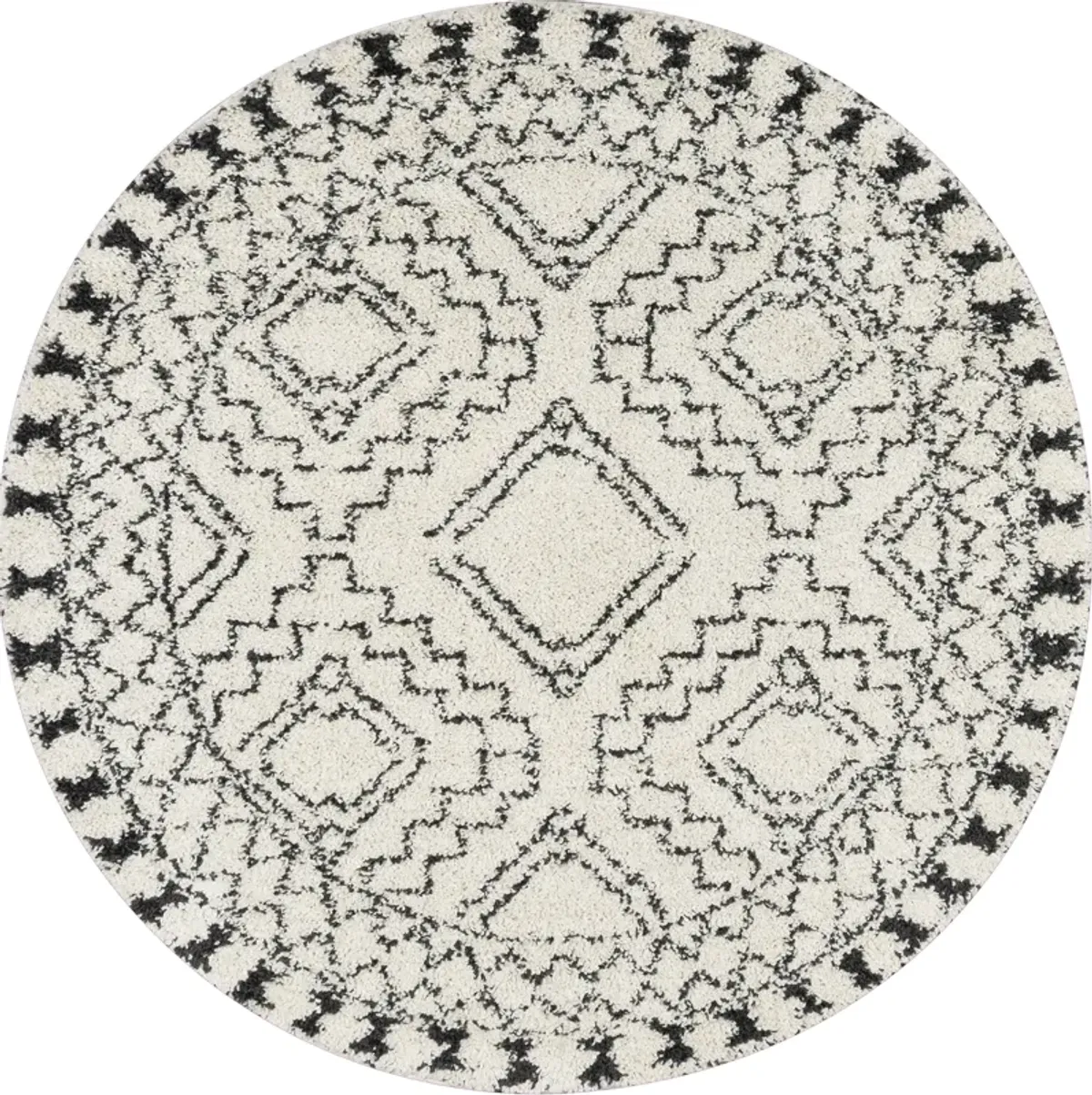 Moroccan Tasseled Rug