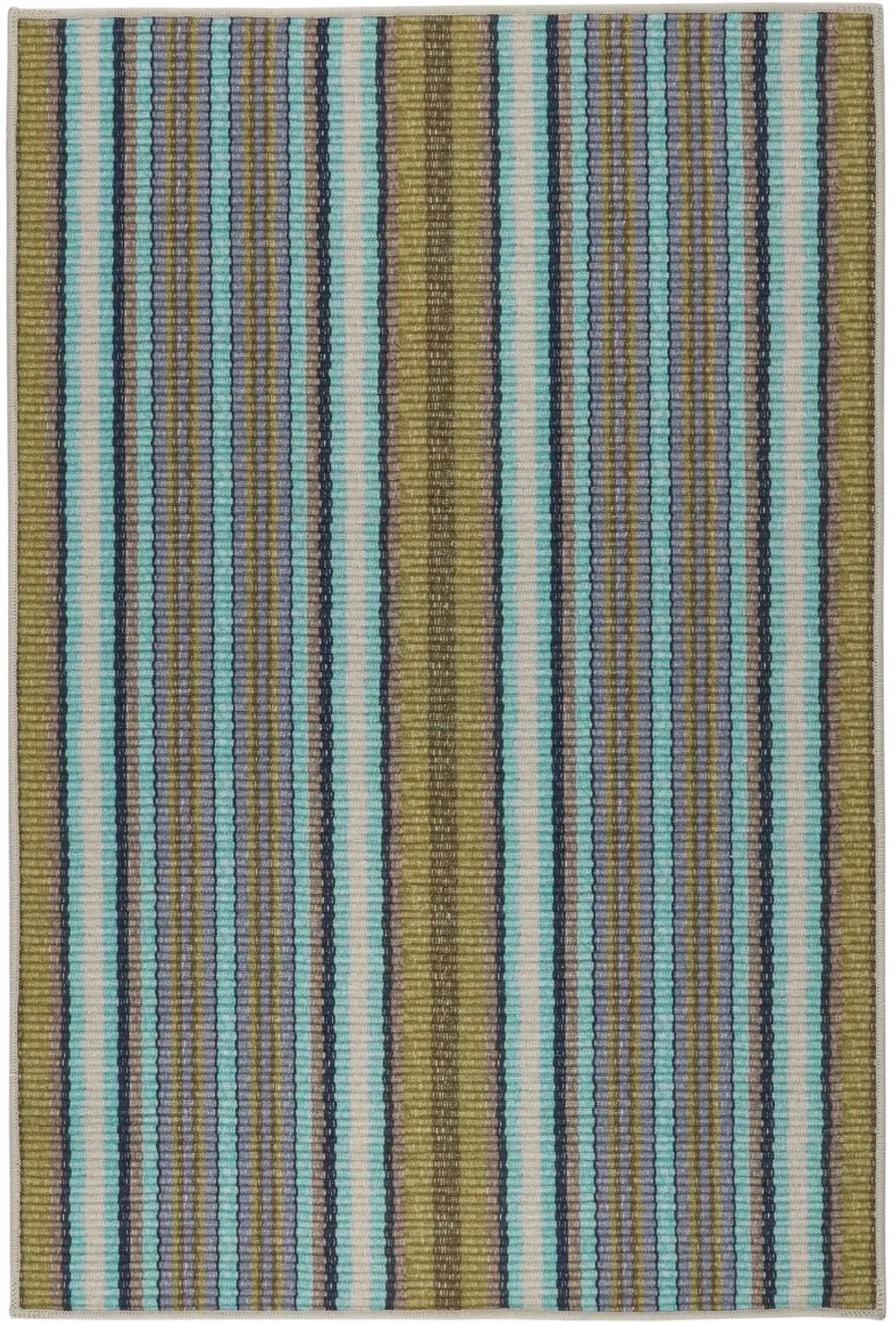 Treehouse Stripe Machine Washable Rug