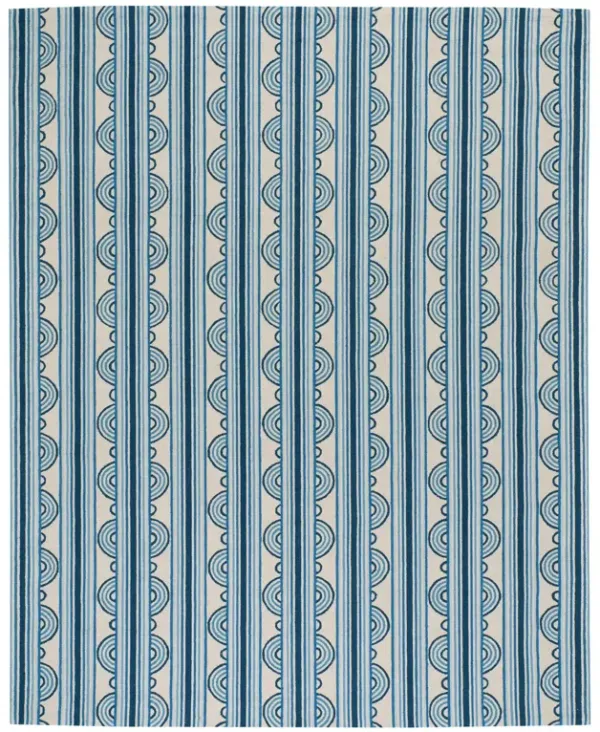 Button Hand Micro Hooked Wool Rug