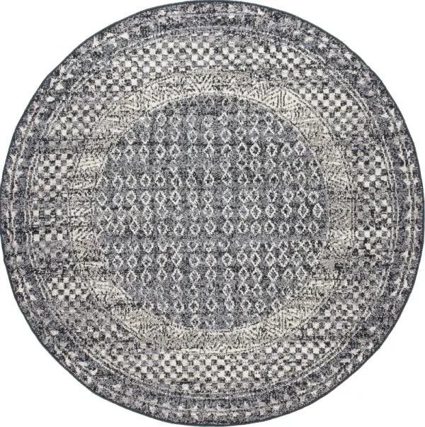 Checkered Diamonds Rug