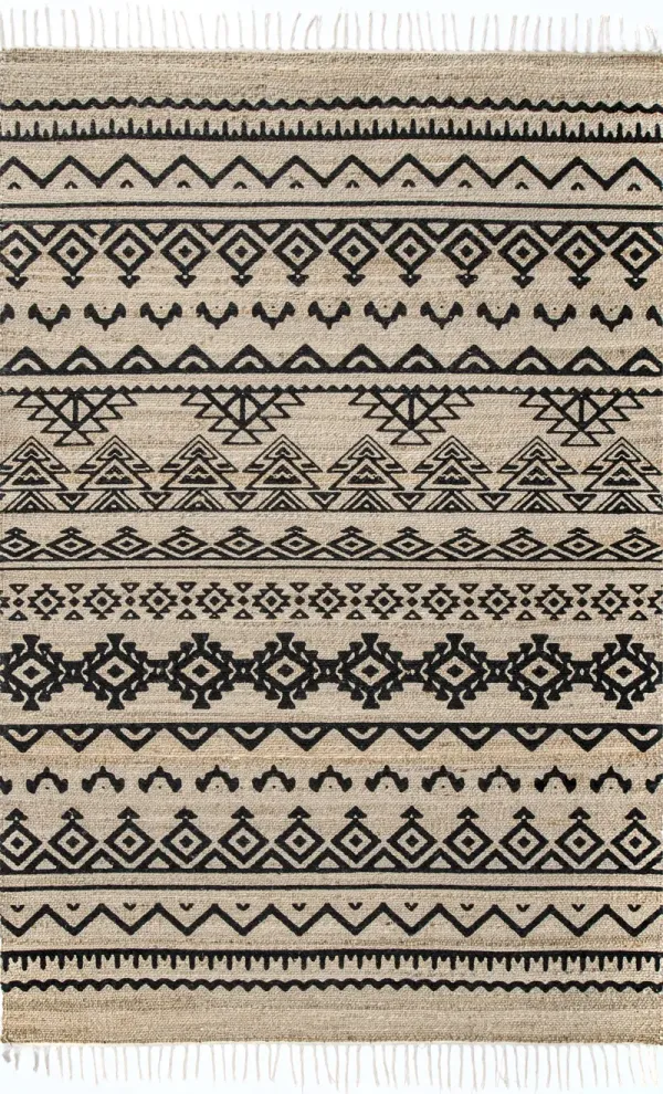 Banded Tribal Rug