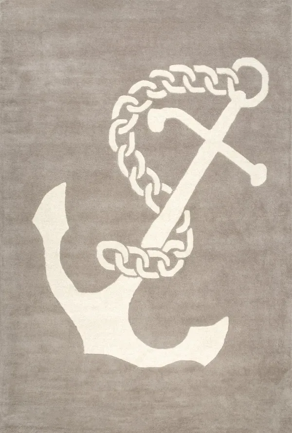 Nautical Anchor Rug