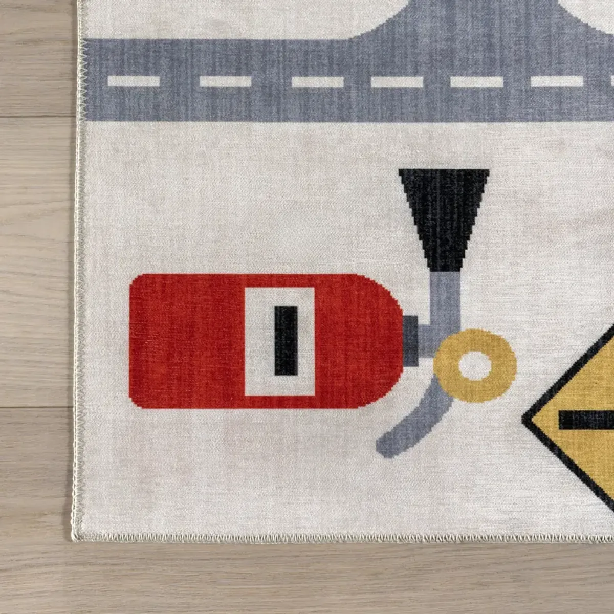 Jules Kids Spill Proof Washable Play Time Rug