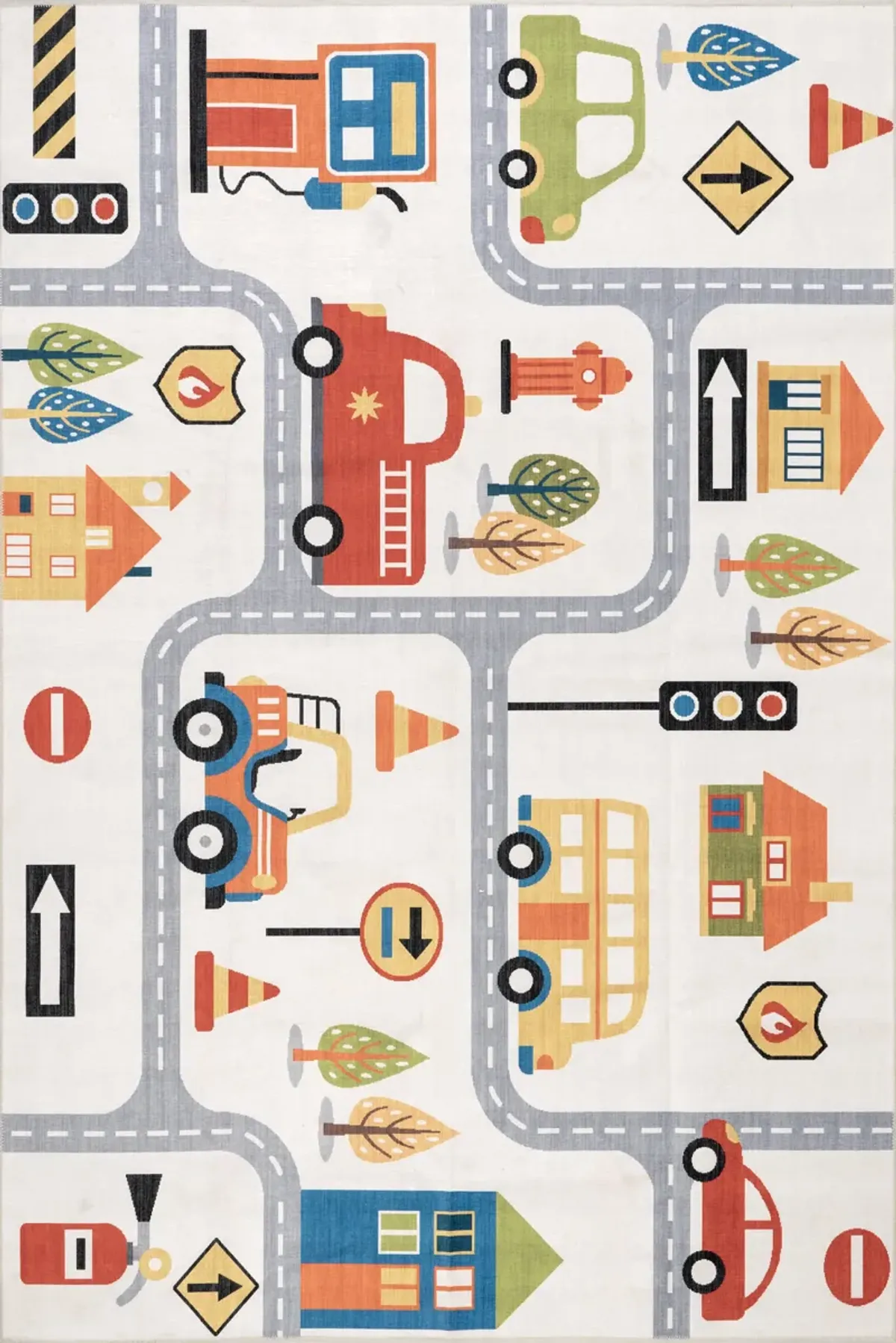 Jules Kids Spill Proof Washable Play Time Rug