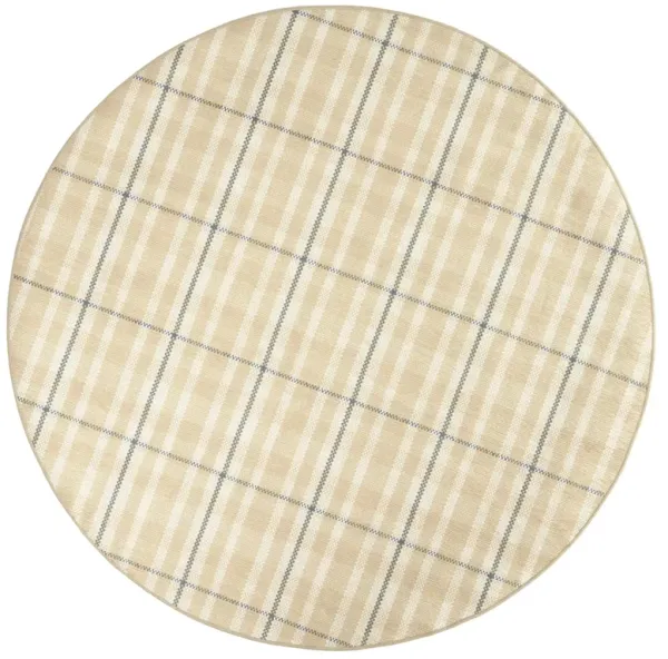 Hallie Plaid Machine Washable Rug