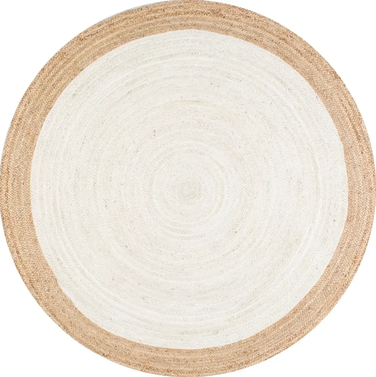 Jute Simple Border Rug