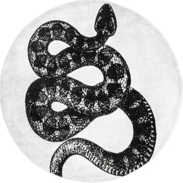Simple Serpent Rug