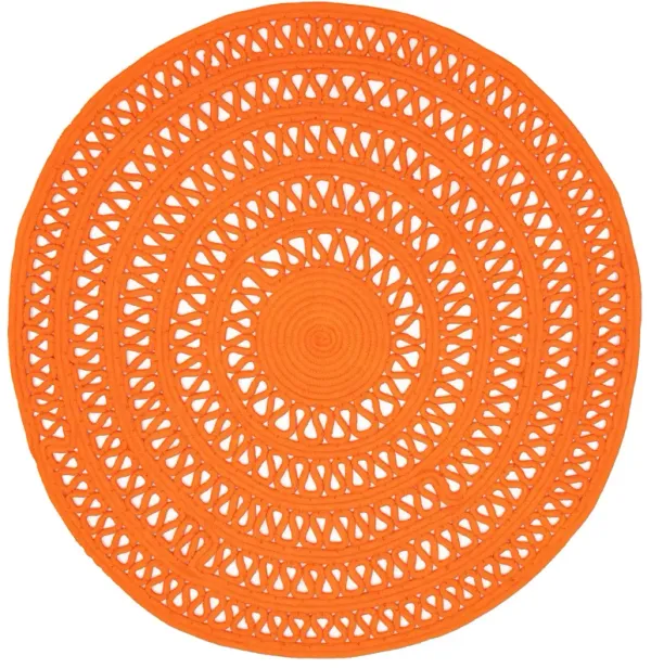 Bowline Handwoven Indoor/Outdoor Round Rug