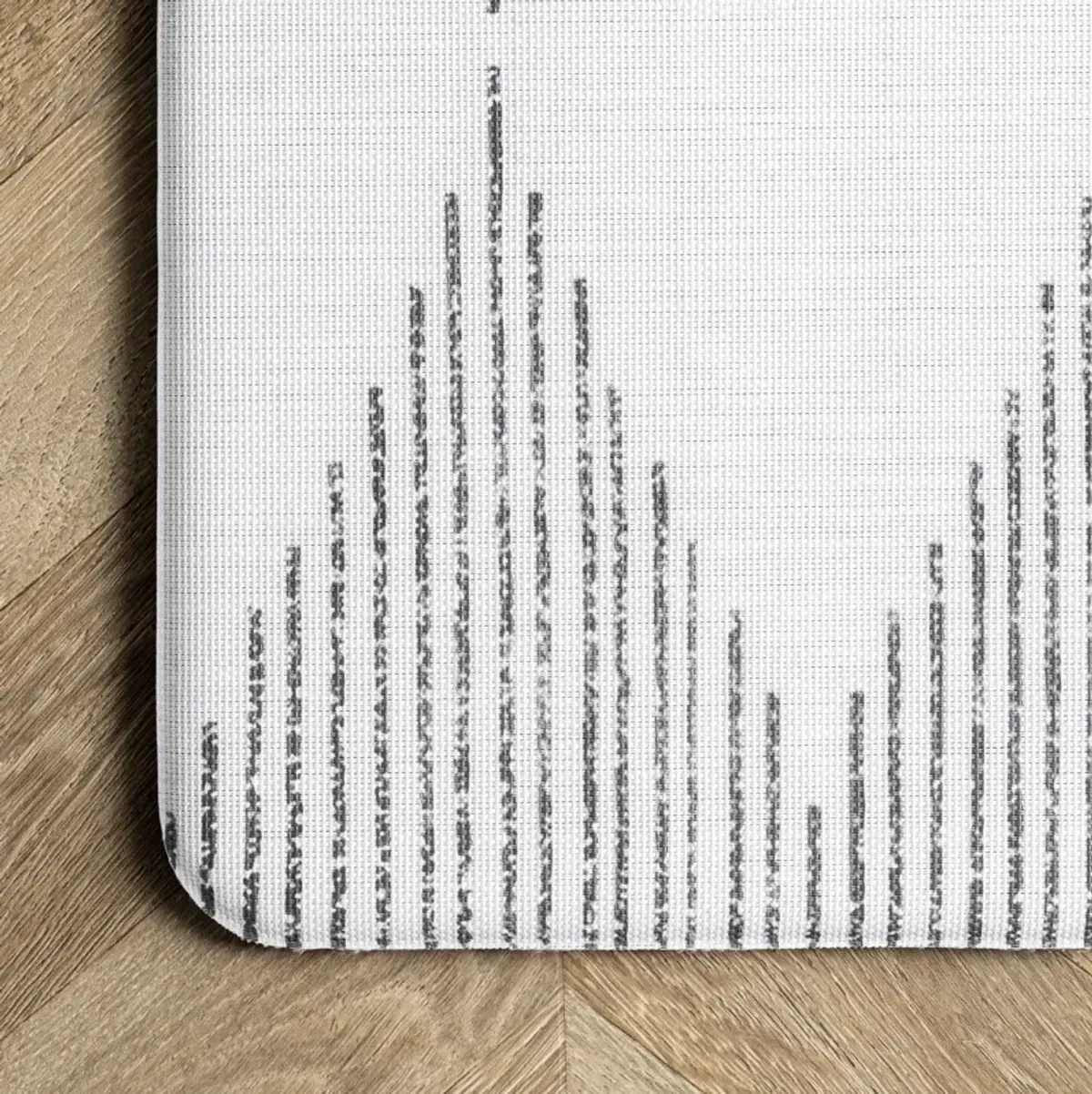 Pinstriped Diamonds Printed Anti-Fatigue Mat