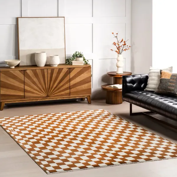 Rasali Checkered Box Rug