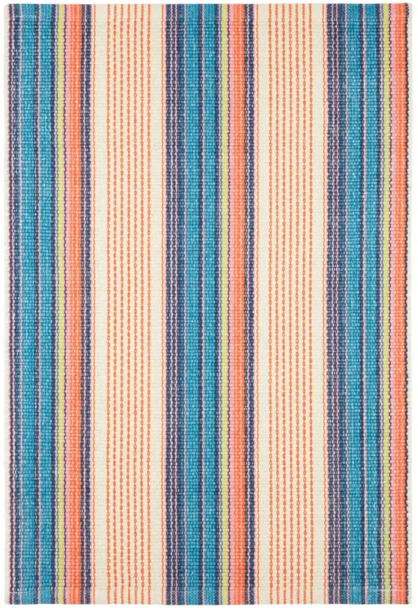 Sloane Stripe Handwoven Cotton Rug