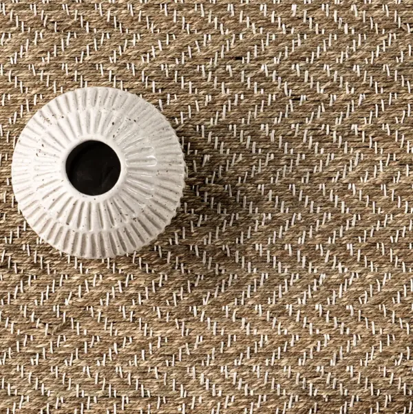 Kyoko Herringbone Seagrass Rug